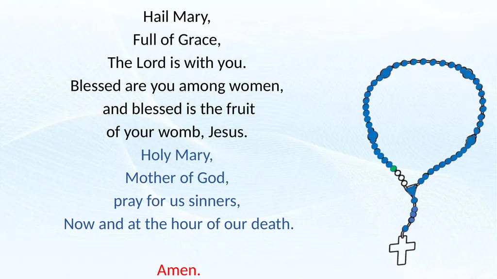 The Apostle’s Creed I believe in God, the Father - slide 75 of 90