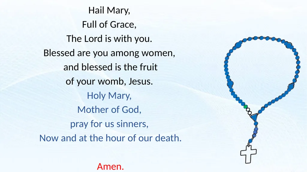 The Apostle’s Creed I believe in God, the Father - slide 76 of 90
