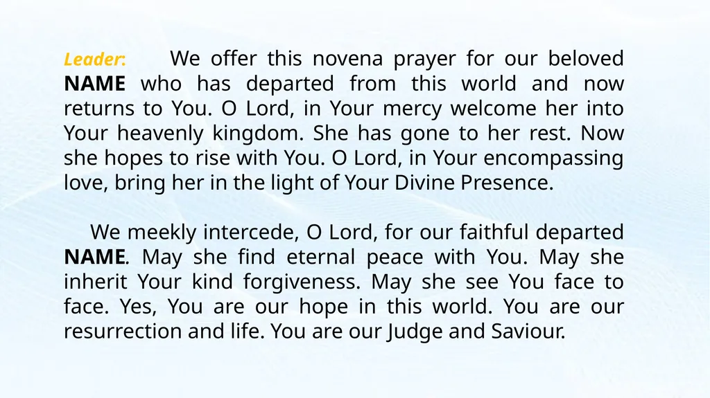 The Apostle’s Creed I believe in God, the Father - slide 84 of 90