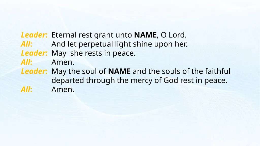 The Apostle’s Creed I believe in God, the Father - slide 89 of 90