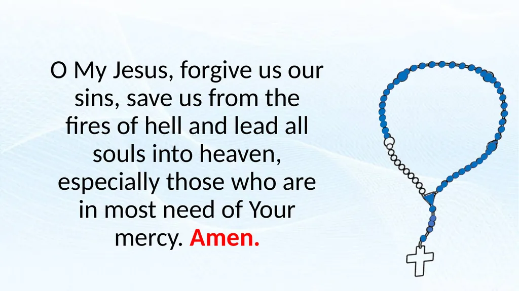 The Apostle’s Creed I believe in God, the Father - slide 65 of 90