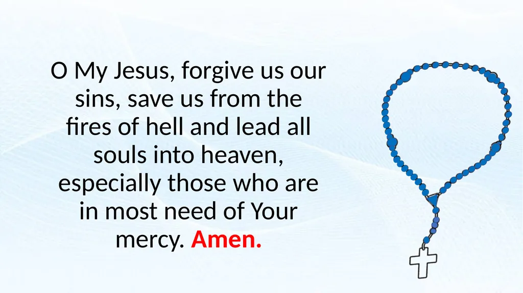 The Apostle’s Creed I believe in God, the Father - slide 80 of 90