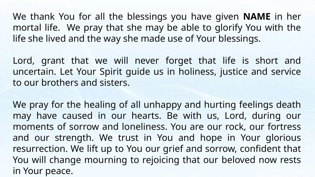 The Apostle’s Creed I believe in God, the Father - slide 88 of 90