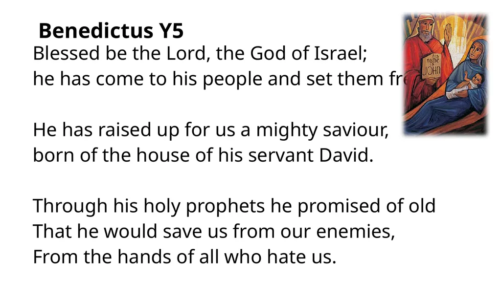 Grace Before Meals - YR Bless us, O God, as - slide 27 of 34