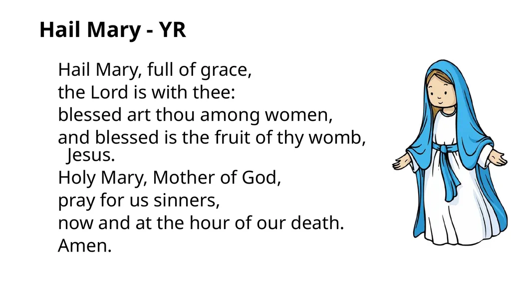 Grace Before Meals - YR Bless us, O God, as - slide 3 of 34