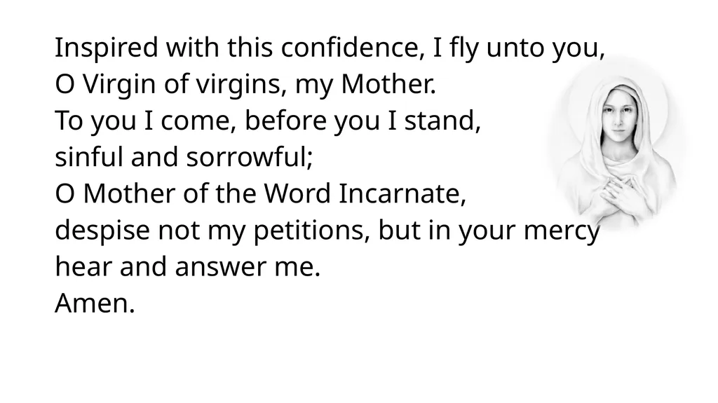 Grace Before Meals - YR Bless us, O God, as - slide 24 of 34