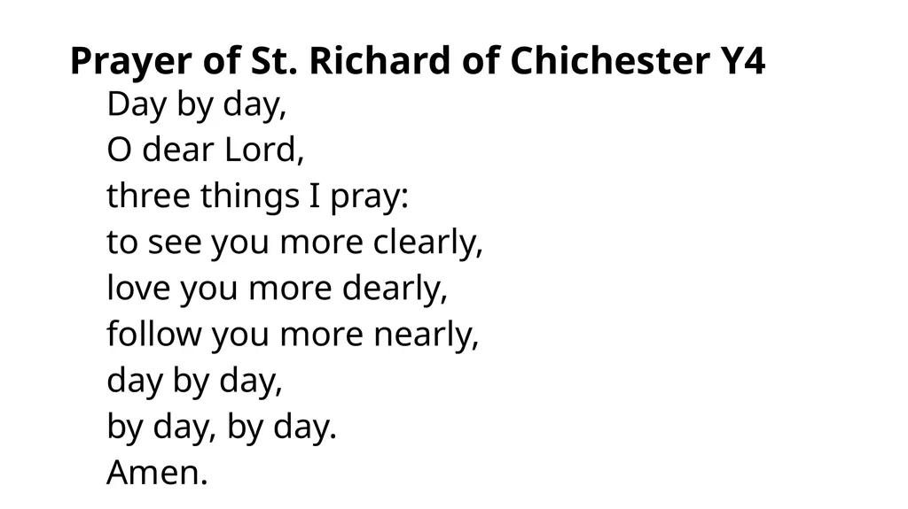 Grace Before Meals - YR Bless us, O God, as - slide 22 of 34