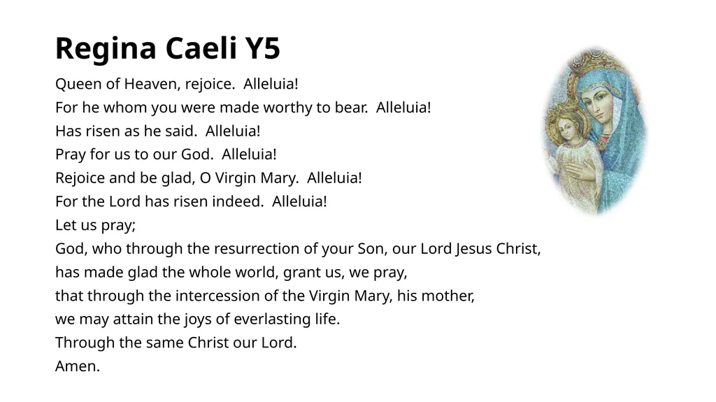 Grace Before Meals - YR Bless us, O God, as - slide 26 of 34
