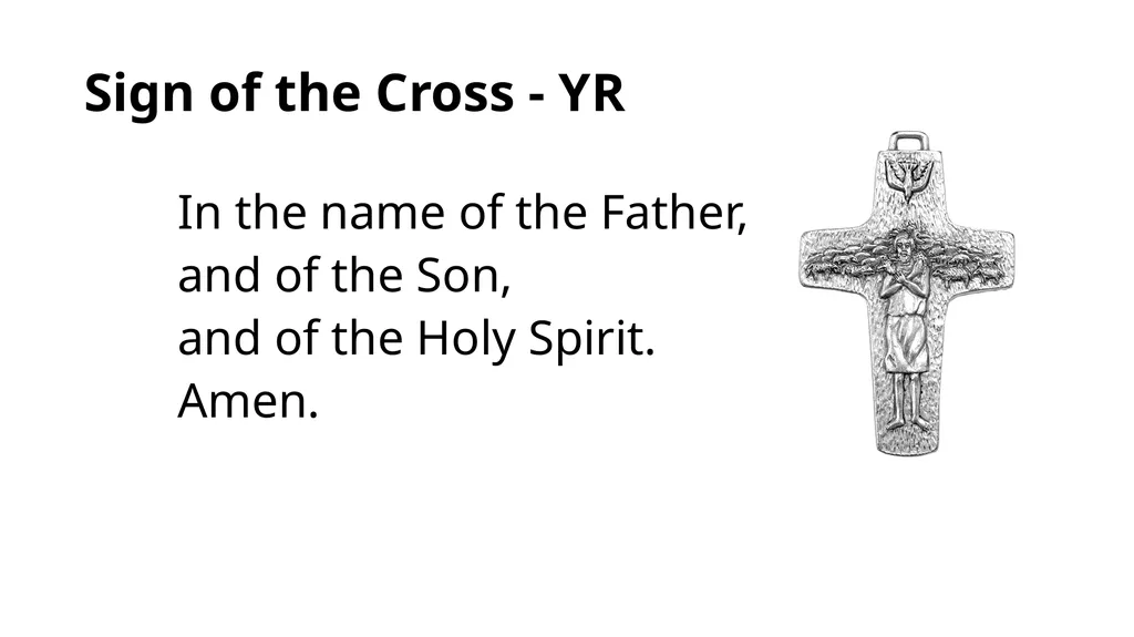 Grace Before Meals - YR Bless us, O God, as - slide 7 of 34