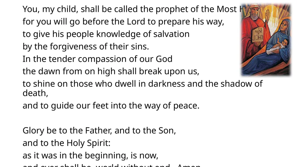 Grace Before Meals - YR Bless us, O God, as - slide 29 of 34