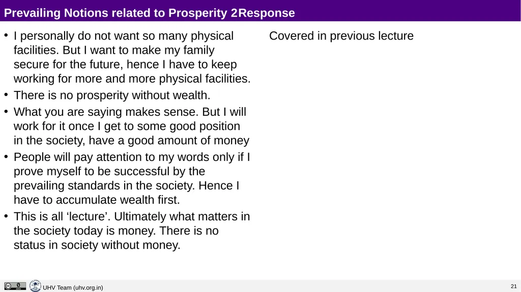 Lecture 5 Happiness and Prosperity – Current - slide 20 of 20
