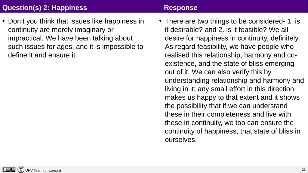 Lecture 4 Continuous Happiness and Prosperity – - slide 19 of 29