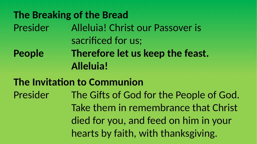 Welcome! September 6th, 2026 15th Sunday After - slide 56 of 66