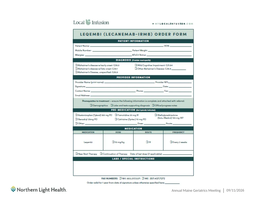 Having the Leqembi® Conversation Cliff Singer, MD, - slide 20 of 26
