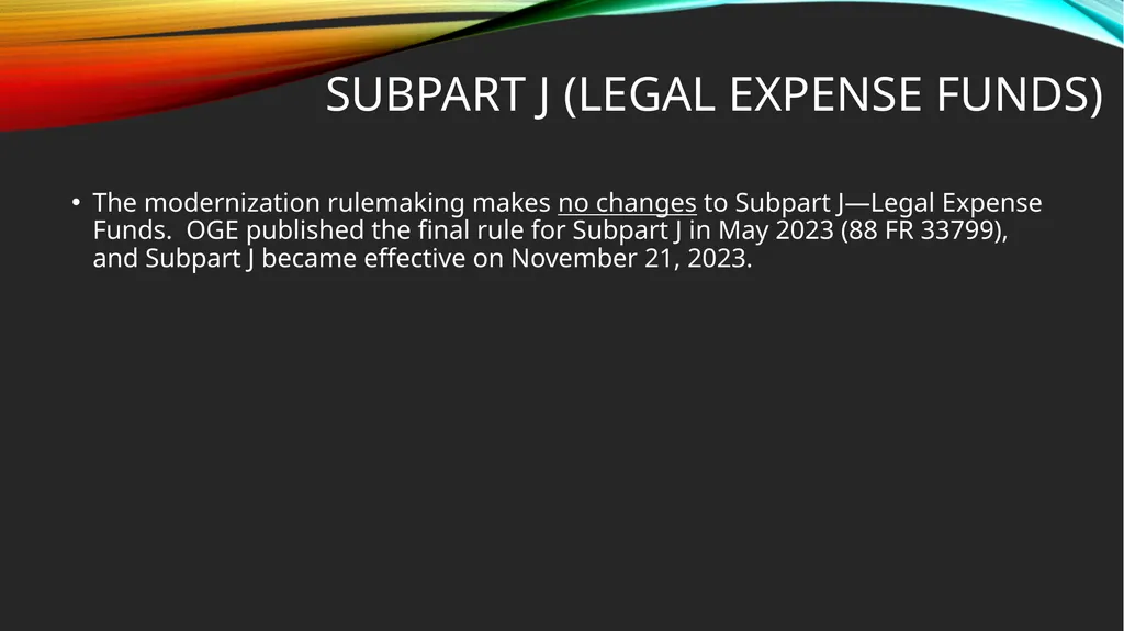 2024 David J. Apol, General Counsel Seth H. Jaffe, - slide 23 of 24