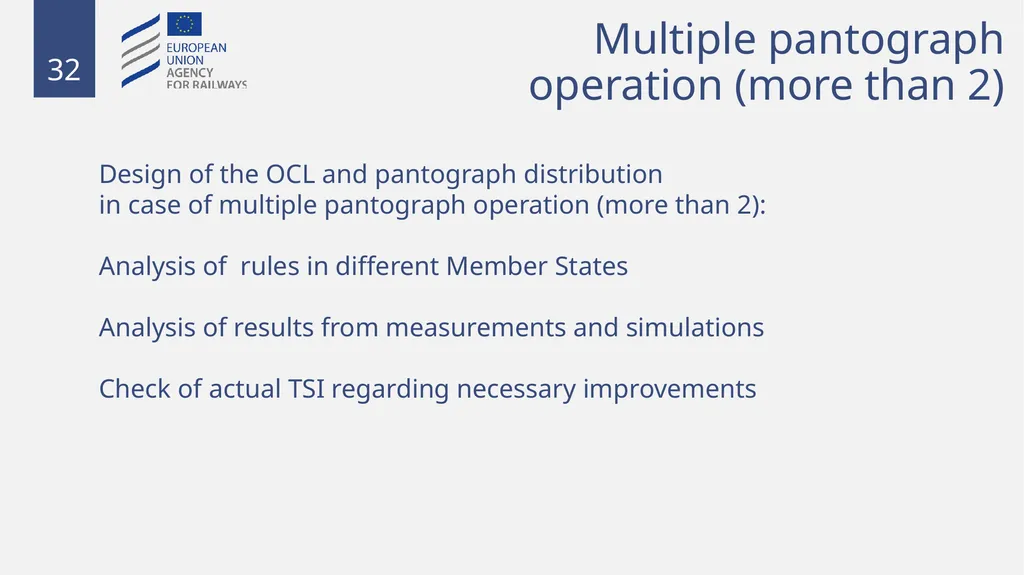 Fixed installations TSIs INF,ENE and PRM 1 - slide 32 of 40