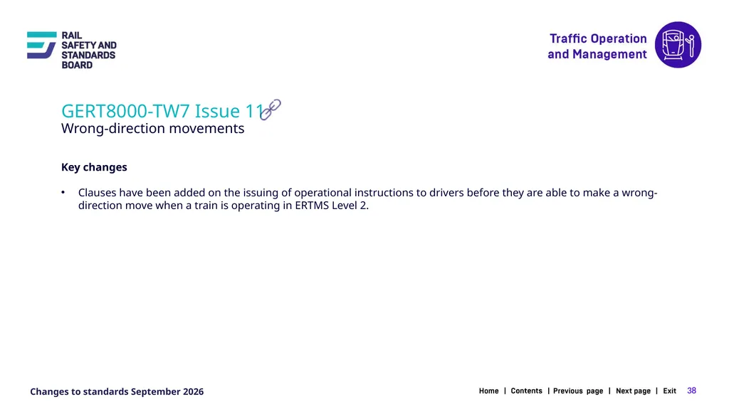 1 Changes in the September 2026 standards update - slide 38 of 67