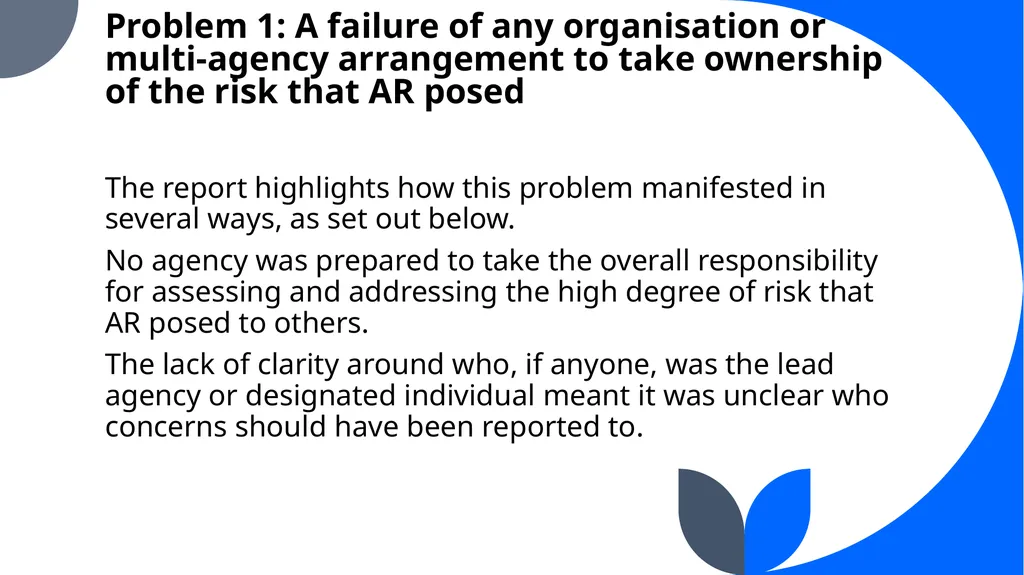 7 Minute Briefing Summary of the Southport Inquiry - slide 3 of 8