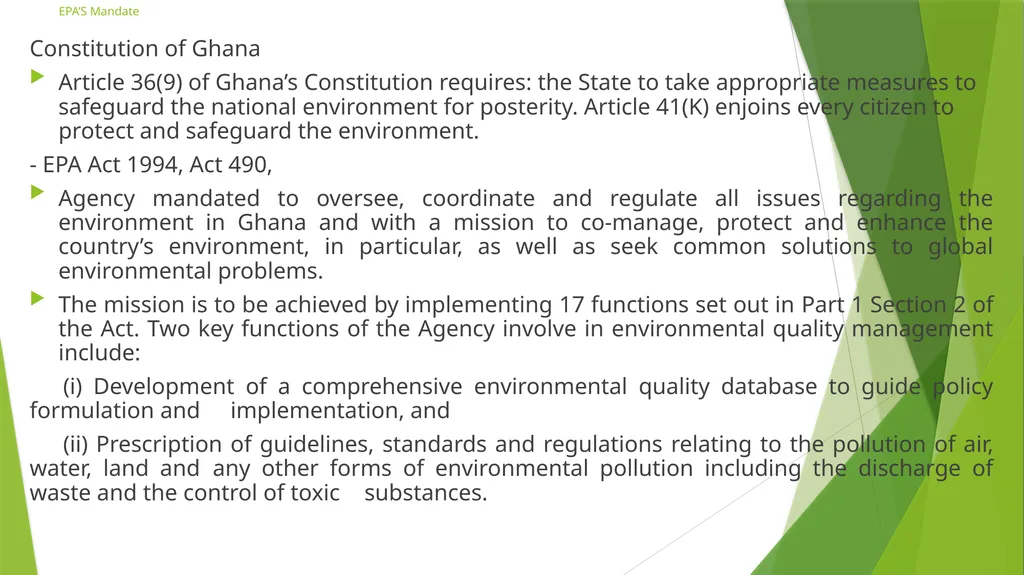 CLEAN AIR -KNUST SUMMER SCHOOL: AIR POLLUTION AND - slide 4 of 23