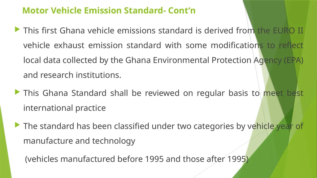 CLEAN AIR -KNUST SUMMER SCHOOL: AIR POLLUTION AND - slide 17 of 23