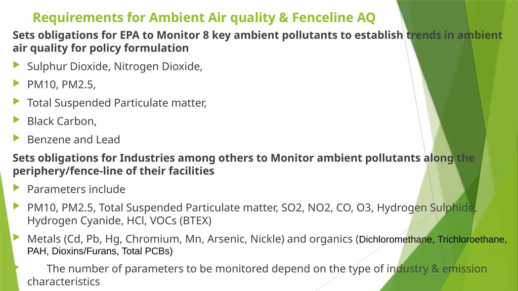 CLEAN AIR -KNUST SUMMER SCHOOL: AIR POLLUTION AND - slide 14 of 23