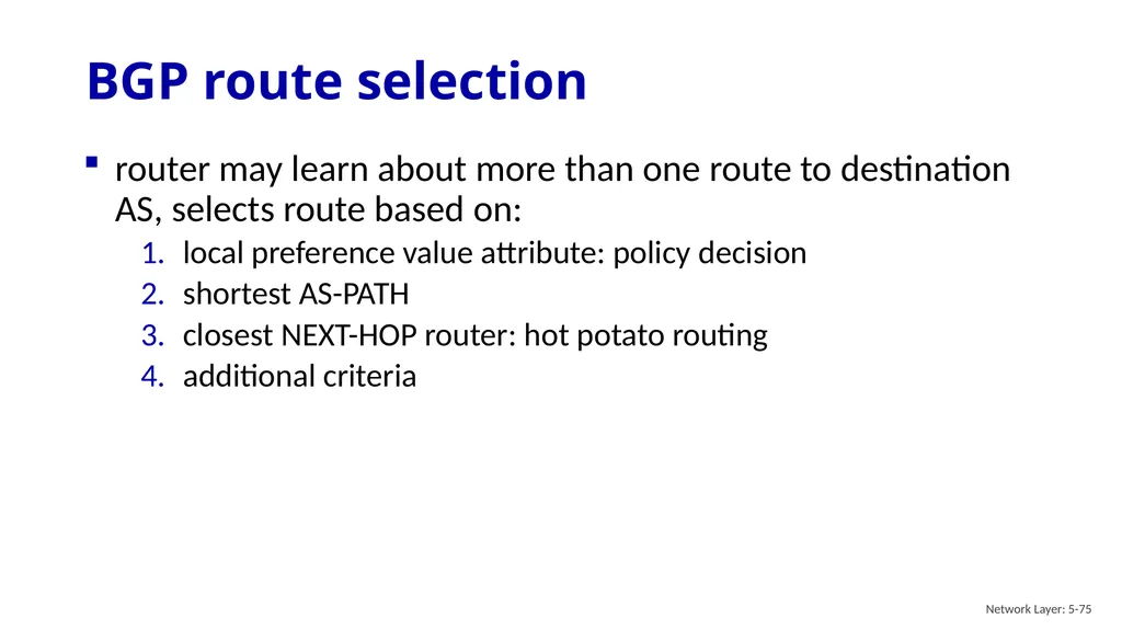 Computer Networking: A Top-Down Approach 9th - slide 74 of 120