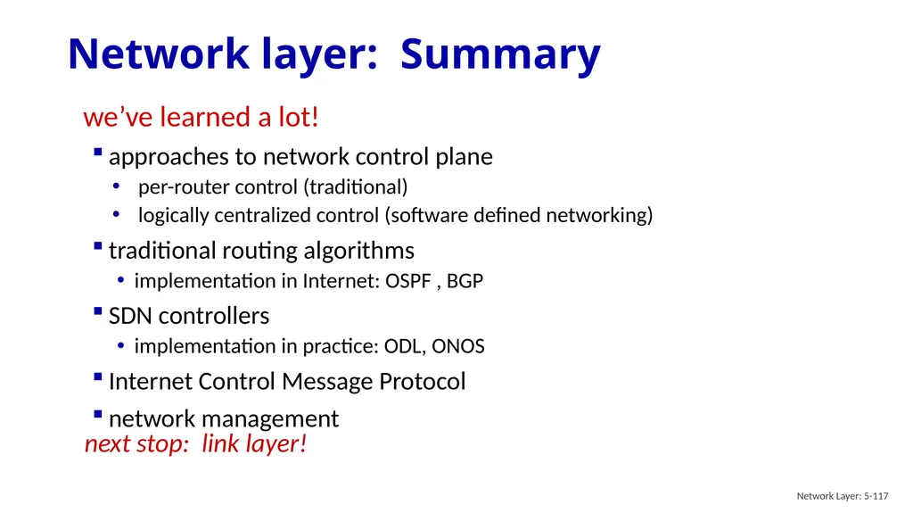 Computer Networking: A Top-Down Approach 9th - slide 116 of 120
