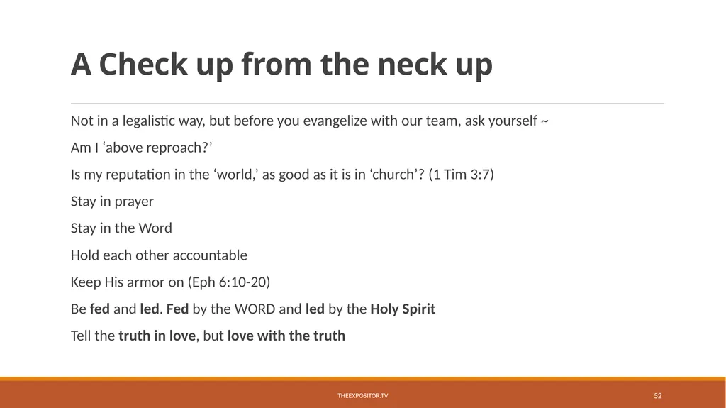 BIBLICAL EVANGELISM By Bill Rhetts TheExpositor.tv - slide 52 of 74
