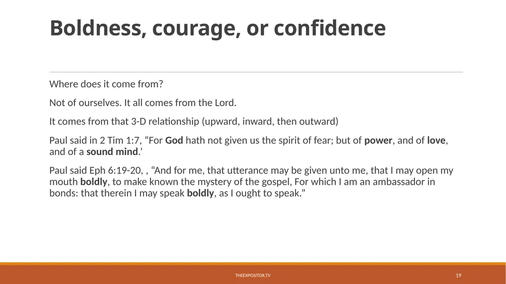 BIBLICAL EVANGELISM By Bill Rhetts TheExpositor.tv - slide 19 of 74