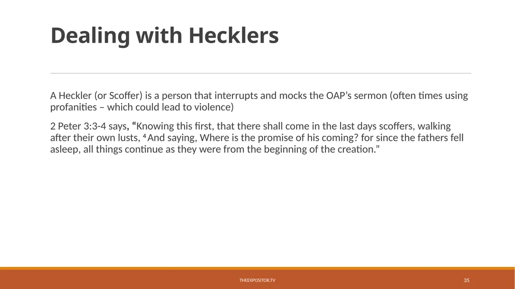 BIBLICAL EVANGELISM By Bill Rhetts TheExpositor.tv - slide 35 of 74