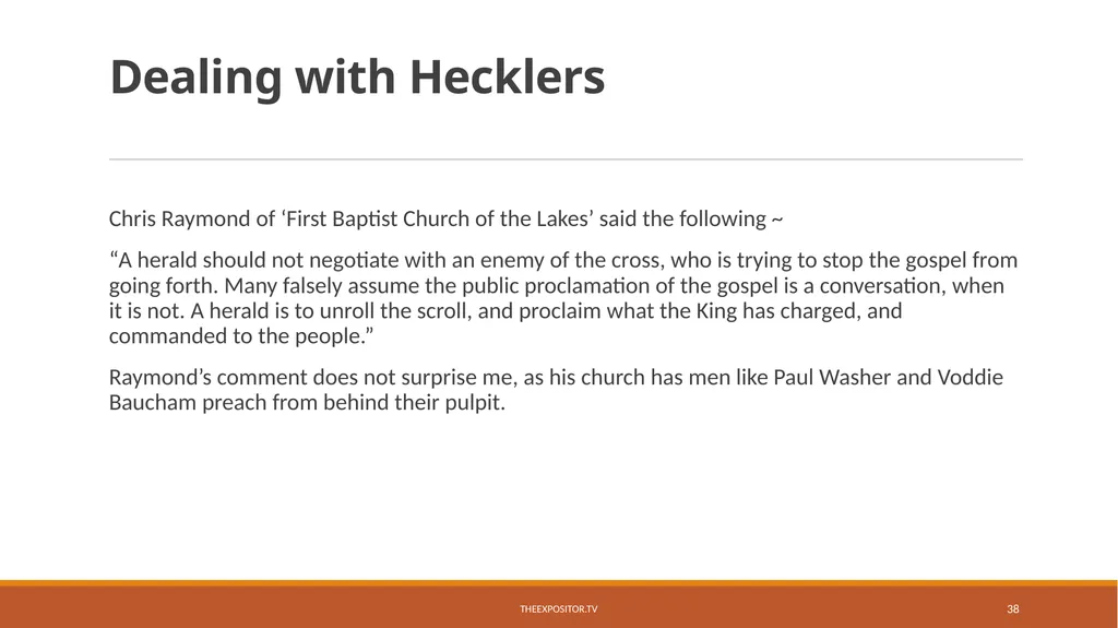 BIBLICAL EVANGELISM By Bill Rhetts TheExpositor.tv - slide 38 of 74