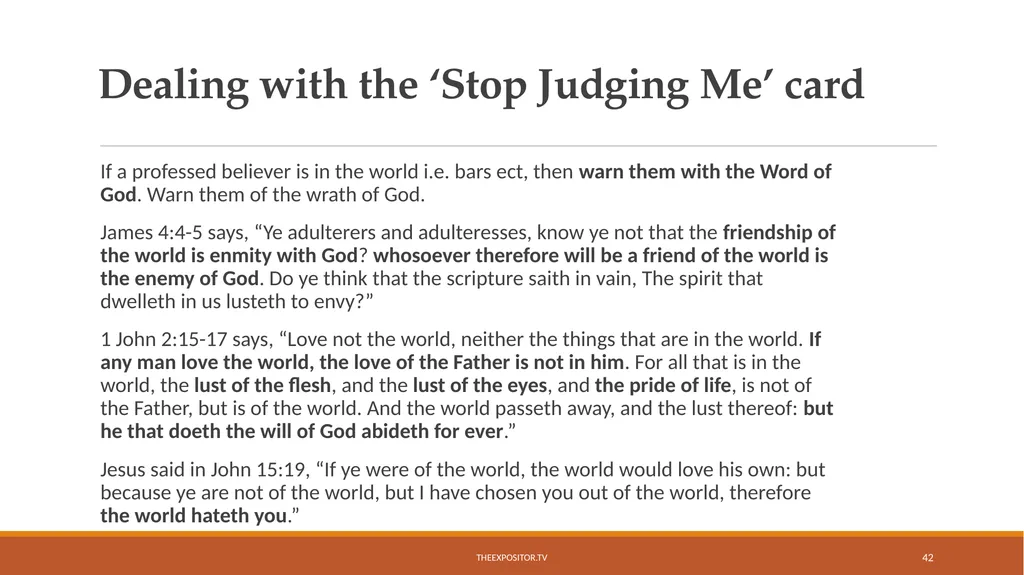 BIBLICAL EVANGELISM By Bill Rhetts TheExpositor.tv - slide 42 of 74