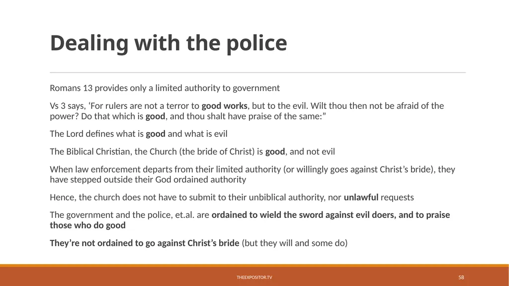 BIBLICAL EVANGELISM By Bill Rhetts TheExpositor.tv - slide 58 of 74