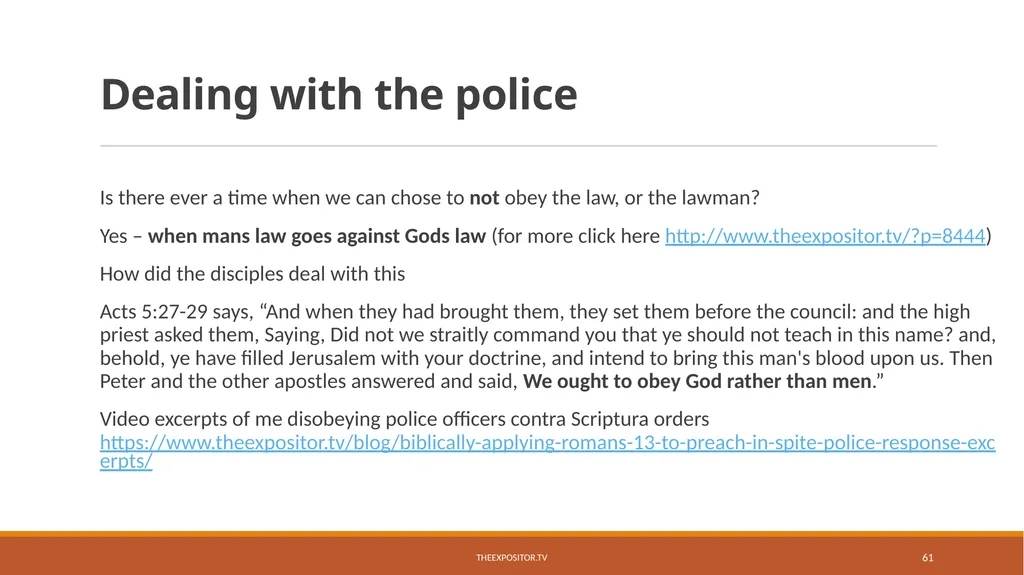 BIBLICAL EVANGELISM By Bill Rhetts TheExpositor.tv - slide 61 of 74
