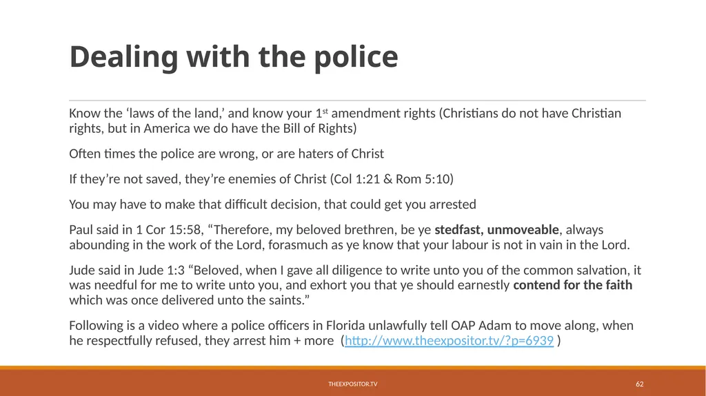 BIBLICAL EVANGELISM By Bill Rhetts TheExpositor.tv - slide 62 of 74