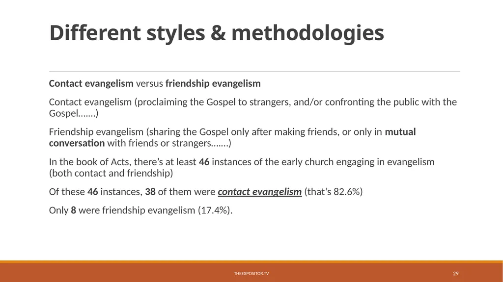 BIBLICAL EVANGELISM By Bill Rhetts TheExpositor.tv - slide 29 of 74