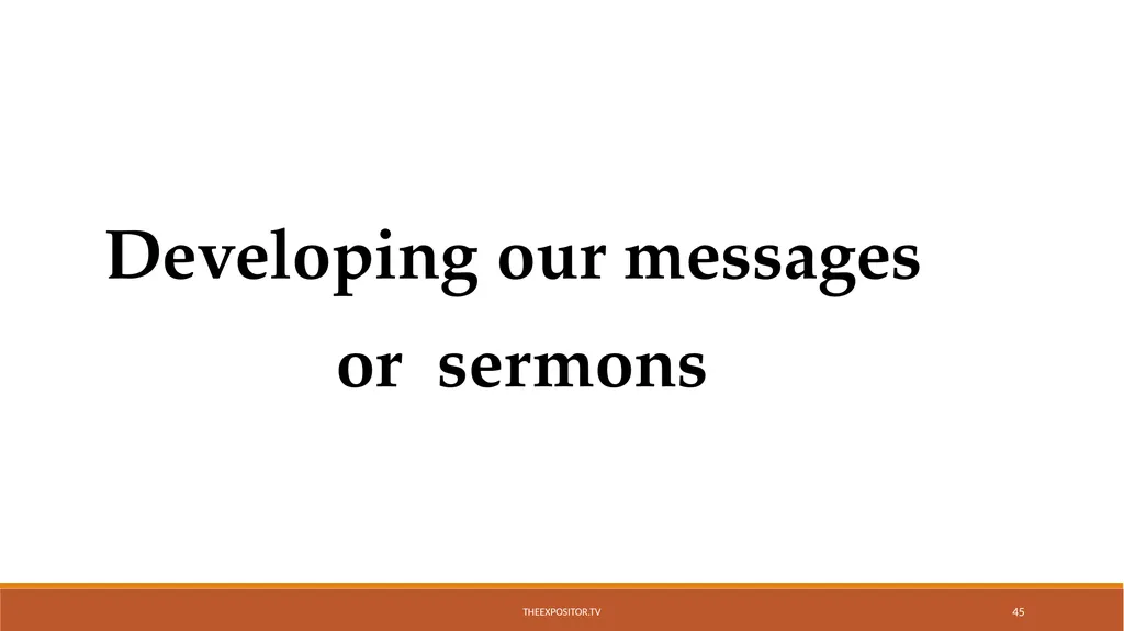 BIBLICAL EVANGELISM By Bill Rhetts TheExpositor.tv - slide 45 of 74