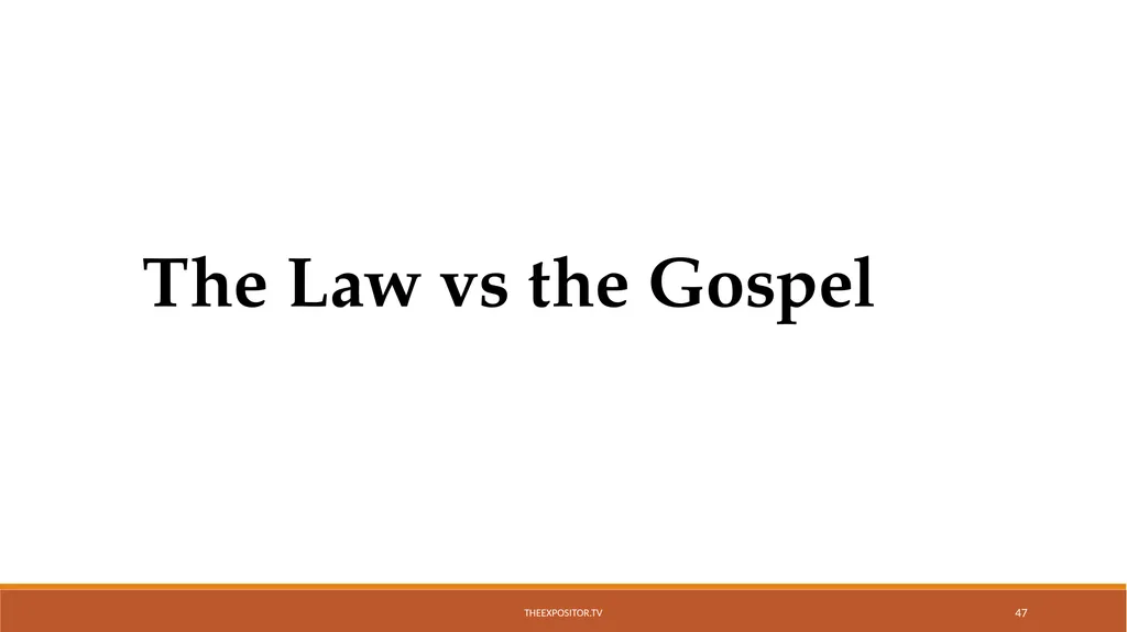 BIBLICAL EVANGELISM By Bill Rhetts TheExpositor.tv - slide 47 of 74