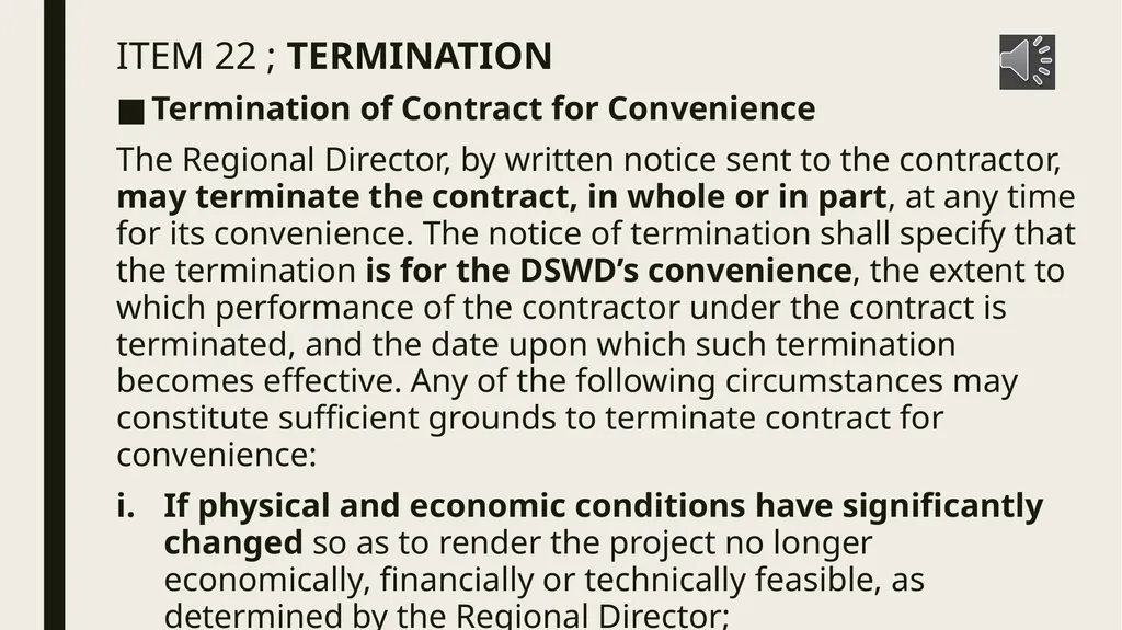 General conditions of contract IMPORTANT NOTES TO - slide 41 of 47