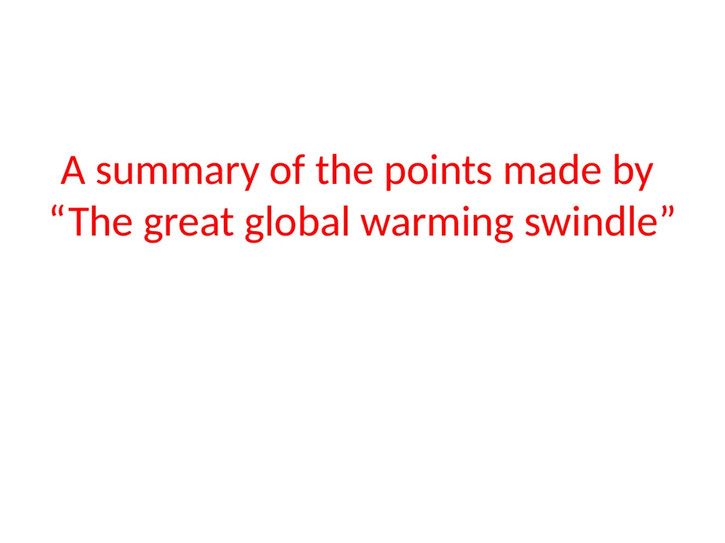 Global warming debates – the reading course Our - slide 7 of 12