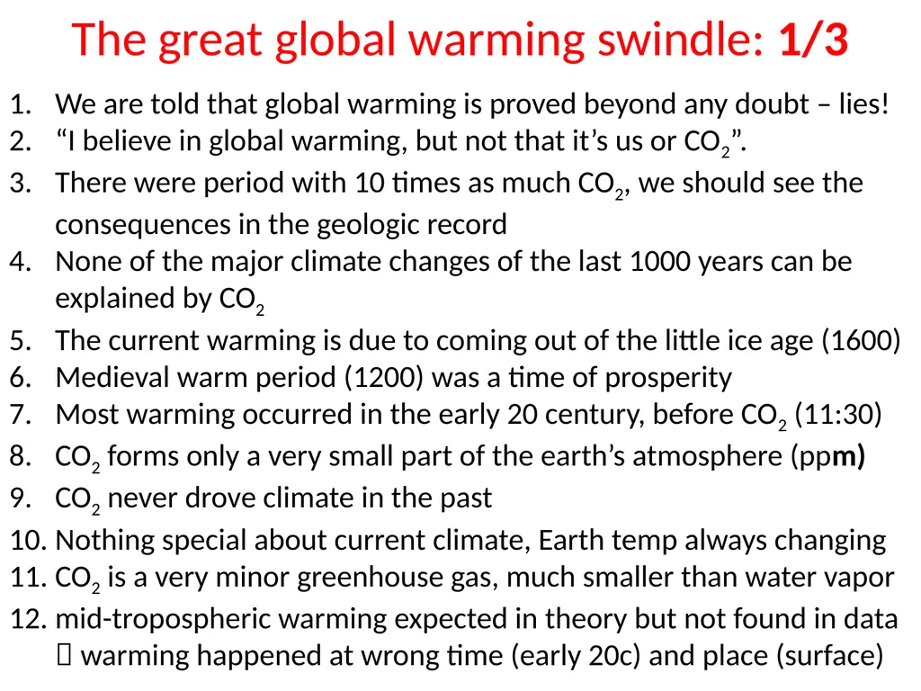 Global warming debates – the reading course Our - slide 8 of 12