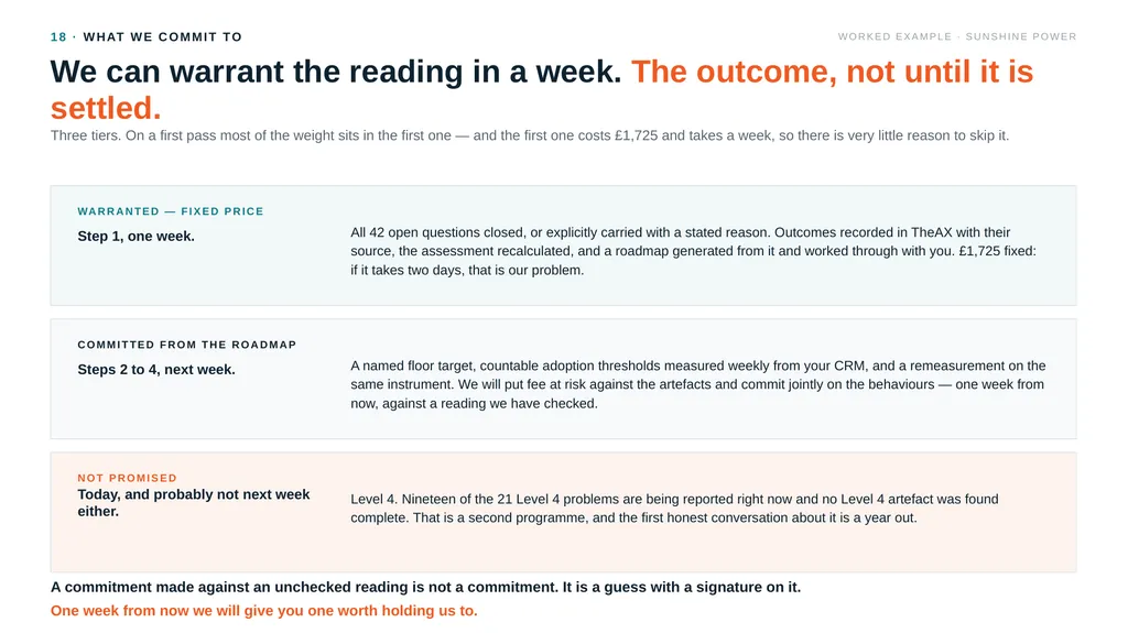 BIG CONSULTANTS INC WORKED EXAMPLE — A FICTITIOUS - slide 15 of 18