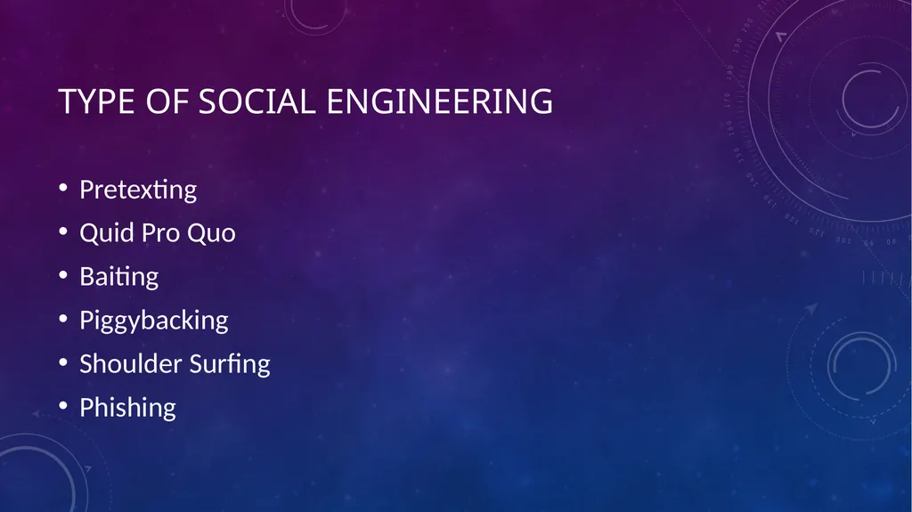 Social Engineering Saif Ansari What is social - slide 4 of 24