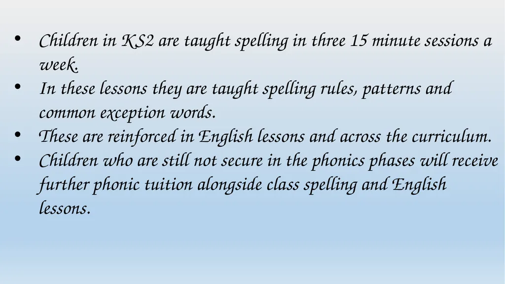 Spelling Information September 2021 Mrs Ralph - slide 16 of 33