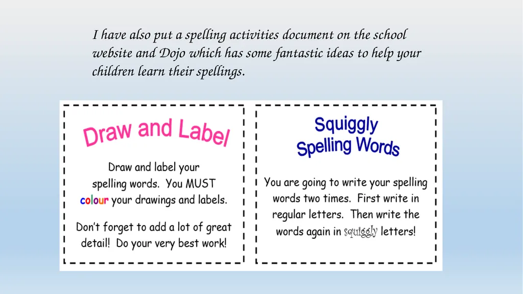 Spelling Information September 2021 Mrs Ralph - slide 32 of 33