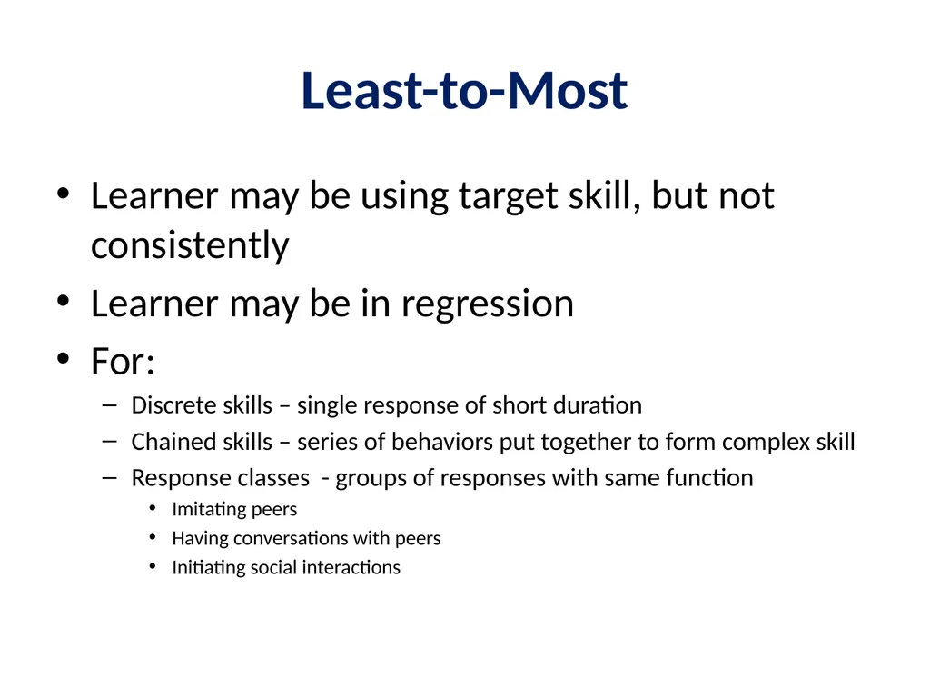 Evidence Based Practice Training Prompting - slide 25 of 48
