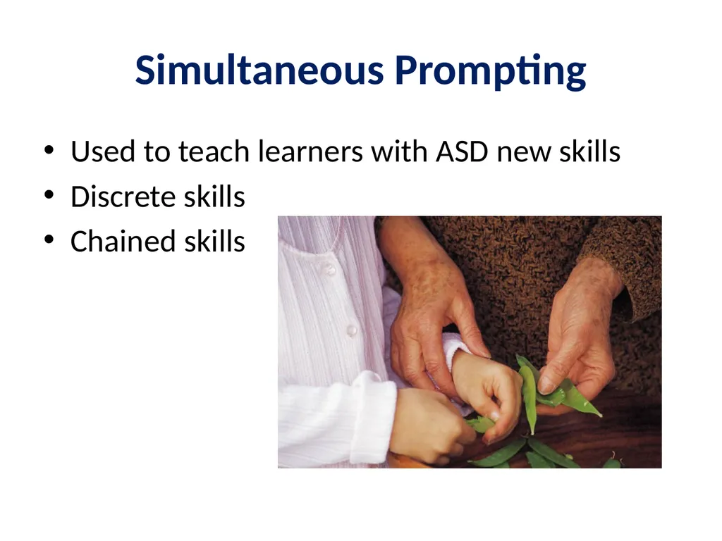 Evidence Based Practice Training Prompting - slide 29 of 48