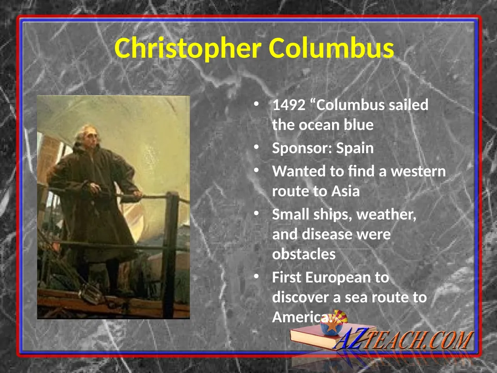 Reasons For Exploration Continued SLAVERY - slide 23 of 27