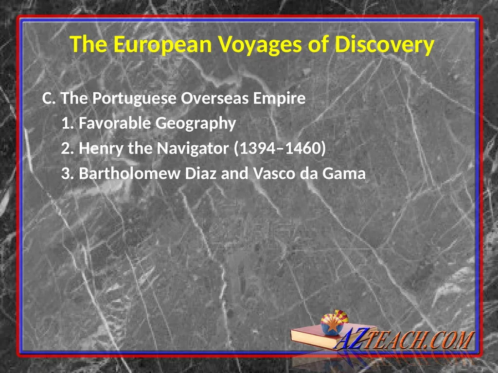 Reasons For Exploration Continued SLAVERY - slide 16 of 27