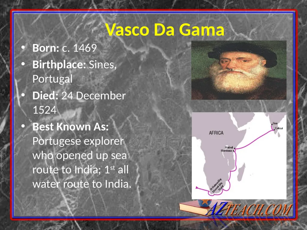 Reasons For Exploration Continued SLAVERY - slide 22 of 27